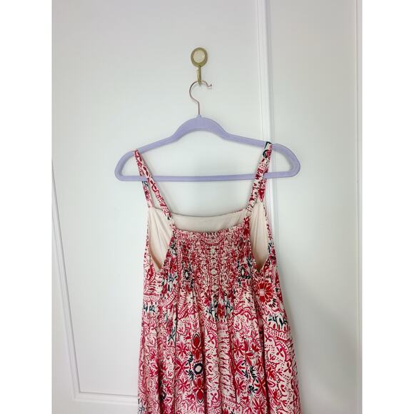 Torrid Square Neck Boho Print Sundress Midi Length Size 10 - Picture 9 of 12